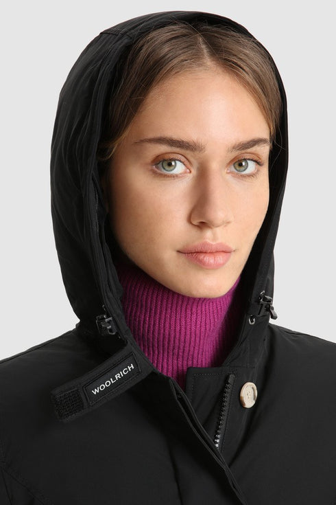 Parka Donna CFWWOU0541FRUT0573 Luxury Arctic Racoon Nero WOOLRICH- Francavilla Moda